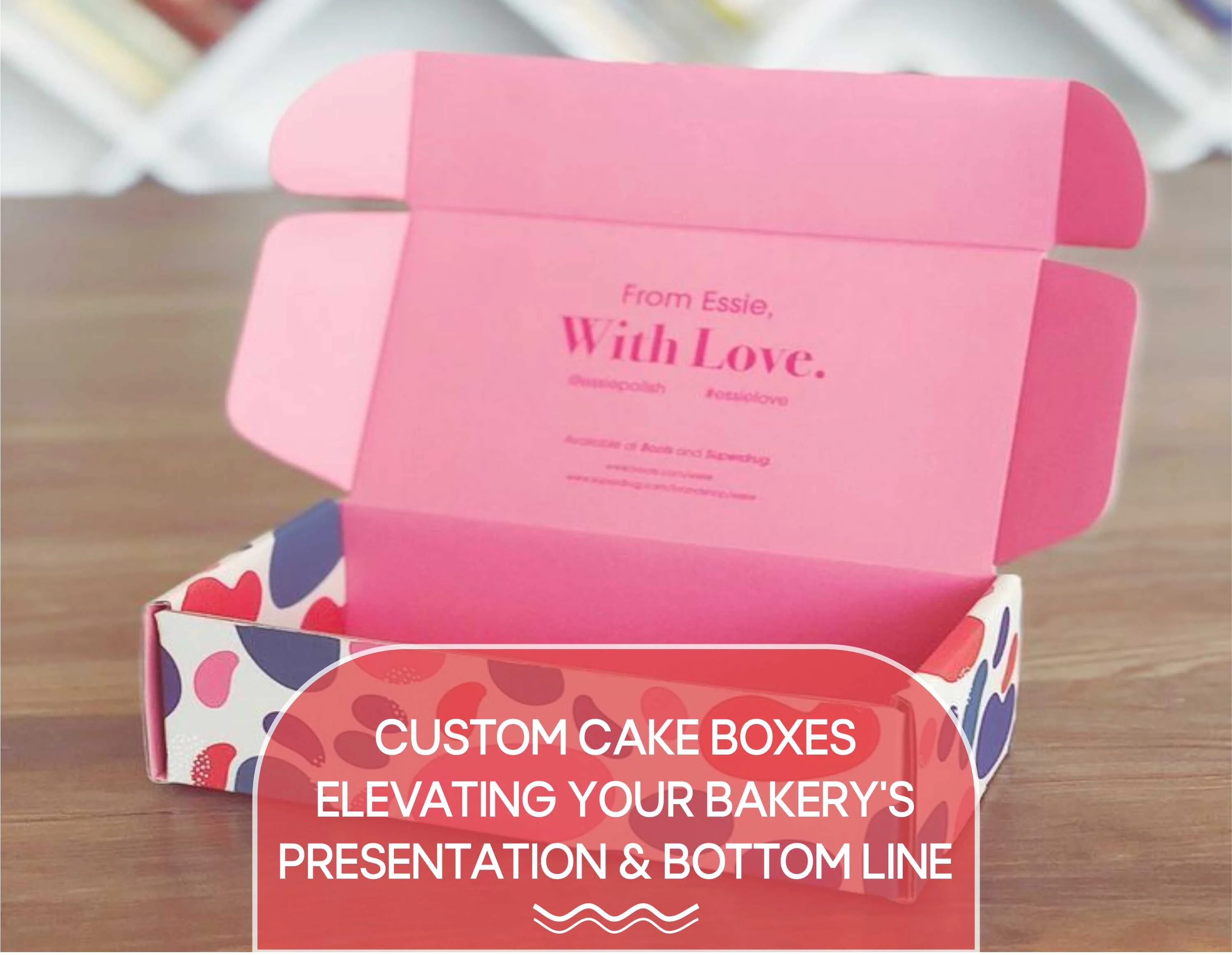 Custom Cake Boxes: Elevating Your Bakery's Presentation and Bottom Line